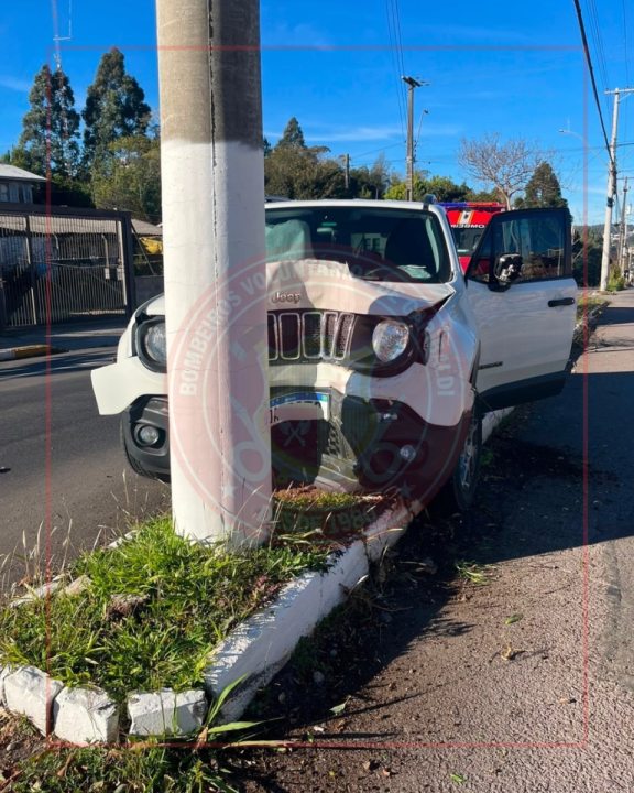 Acidente ocorreu na Avenida Perimetral, em Garibaldi, RS 