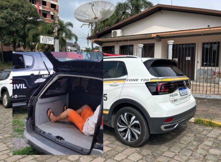 Agress�o � mulher gr�vida em Carlos Barbosa, RS 