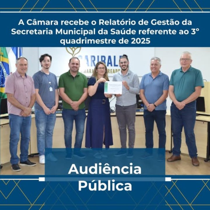 C�mara de Vereadores de Garibaldi realiza audi�ncia p�blica para tratar sobre Sa�de no Munic�pio