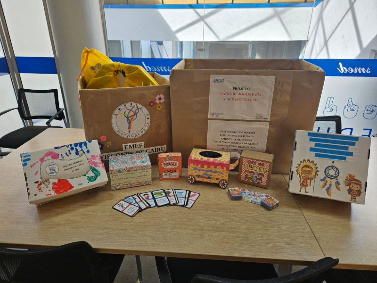 Garibaldi - Caixa de Jogos para a Alfabetiza��o circular� nas Escolas Municipais a partir do m�s de maio