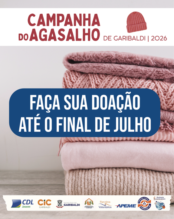 Garibaldi - Cic - Campanha do Agasalho de Garibaldi entra em momento decisivo com a intensifica��o do frio