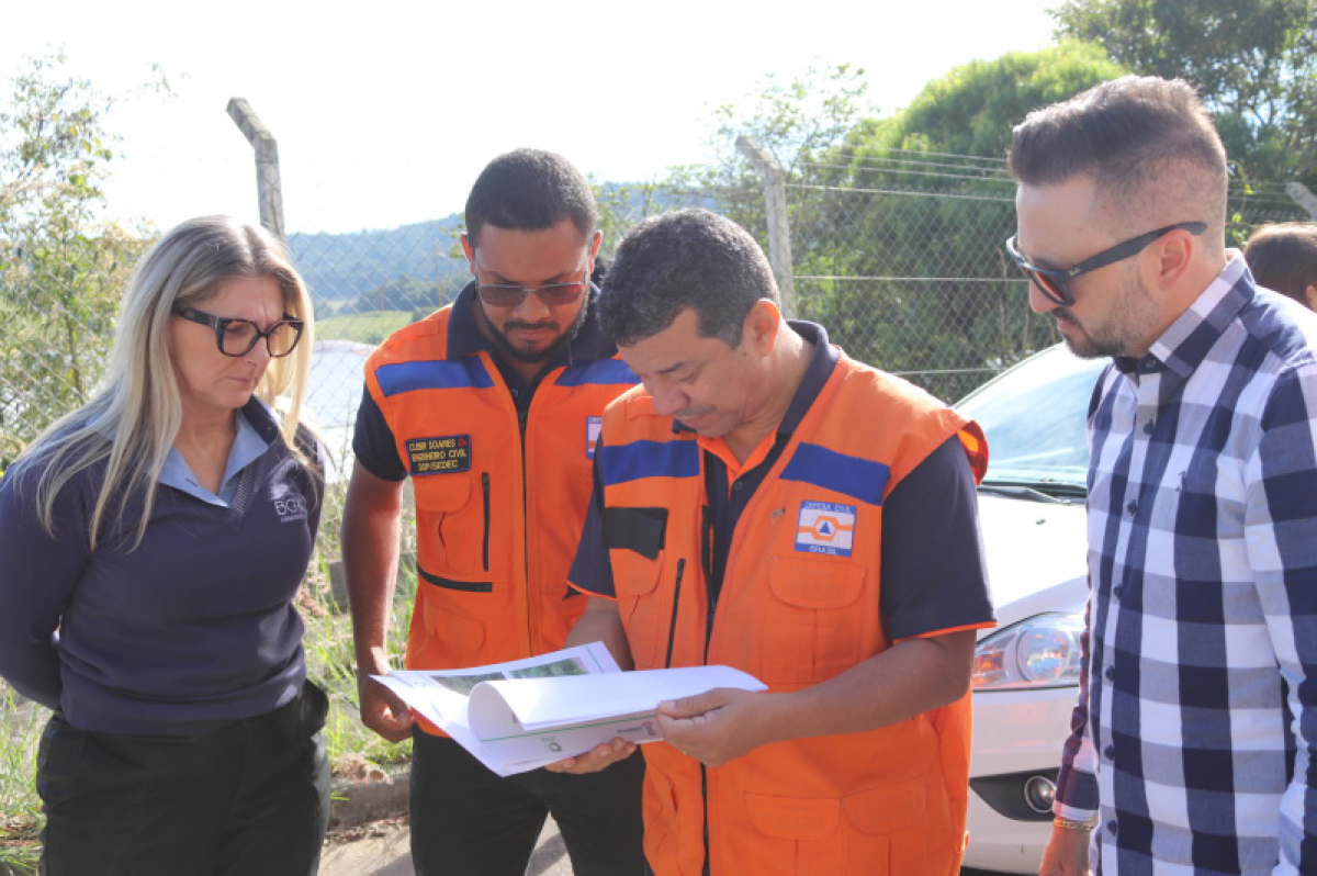 Garibaldi recebe visita t�cnica da Defesa Civil Nacional
