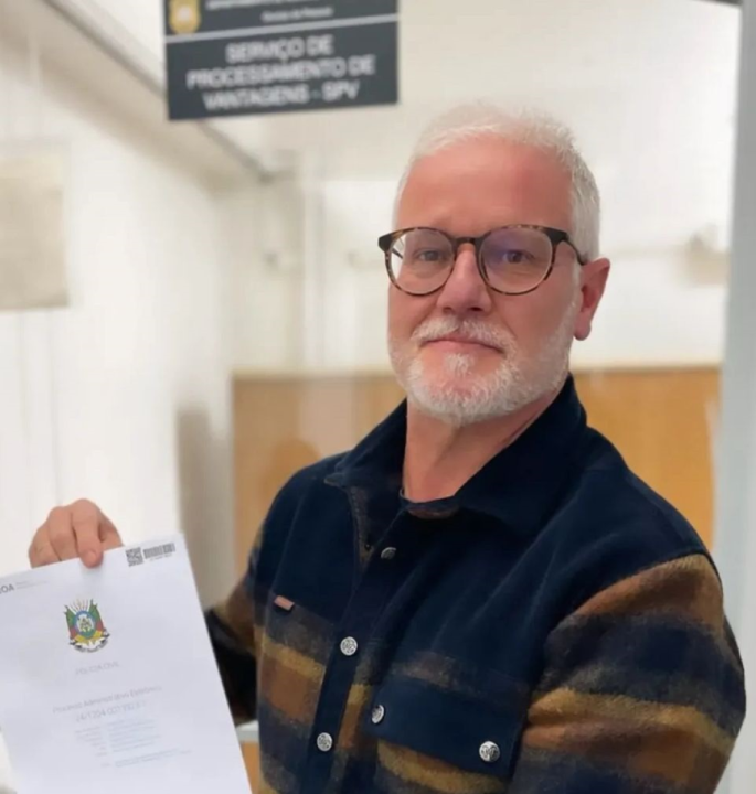 Delegado de Carlos Barbosa pede aposentadoria