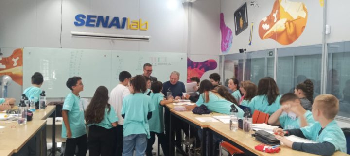  Momento de integra��o e inspira��o no SENAI Garibaldi