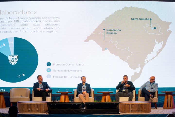 Gestor de comunicao da vincola Andr Luis Rech participou do painel ‘Cooperativas Vincolas propulsoras do desenvolvimento das comunidades