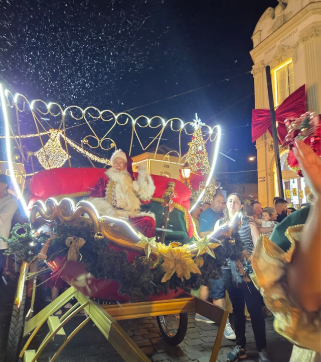 PAPAI NOEL CHEGOU EM GARIBALDI, RS 