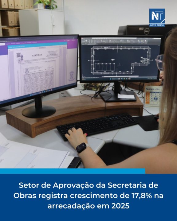 Garibaldi - Prefeitura Municipal - Setor de Aprova��o da Secretaria de Obras registra crescimento de 17,8% na arrecada��o em 2025