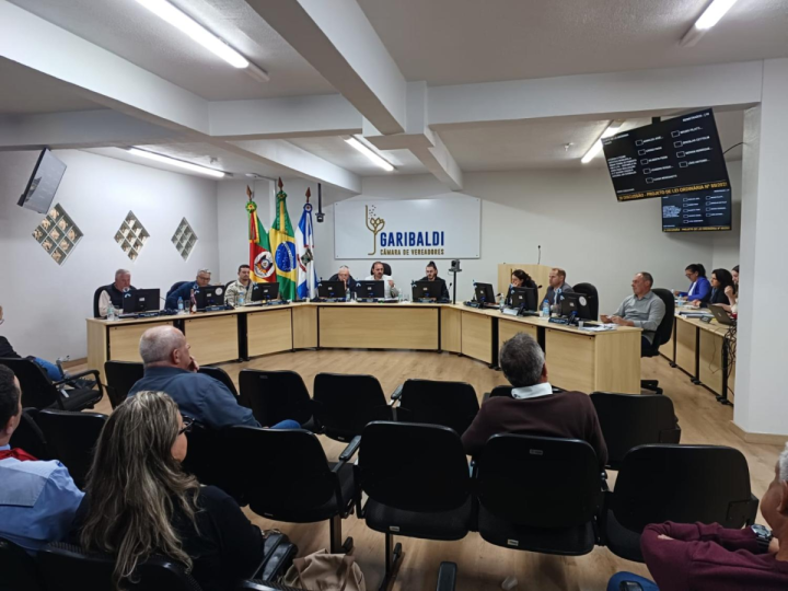 Plen�rio do Legislativo de Garibaldi, RS