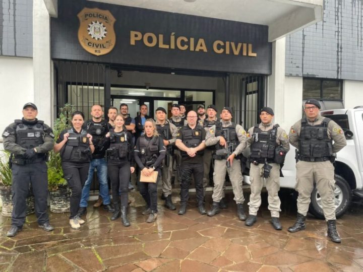 POLCIA CIVIL E BRIGADA MILITAR DE FARROUPILHA, RS 