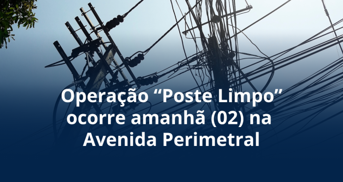 Garibaldi - Secretaria Municipal de Seguran�a e Mobilidade Urbana Opera��o &lsquo;Poste Limpo&rsquo; ocorre amanh� (02) na Avenida Perimetral