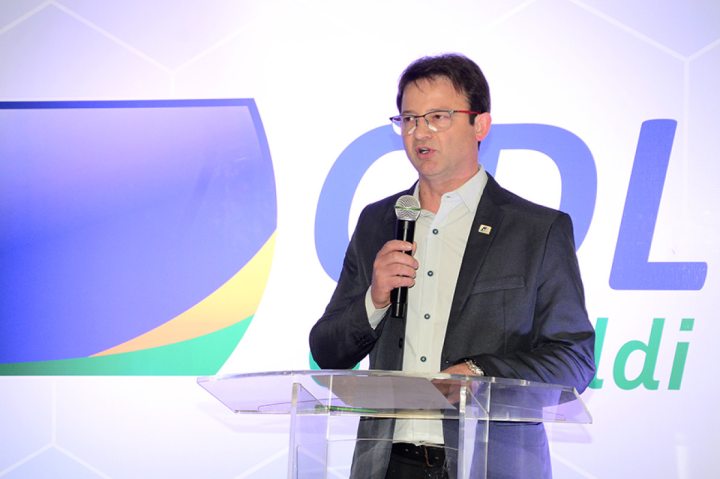 Presidente da CDL e vice-presidente do Comércio da CIC, Lindomar Demarchi,