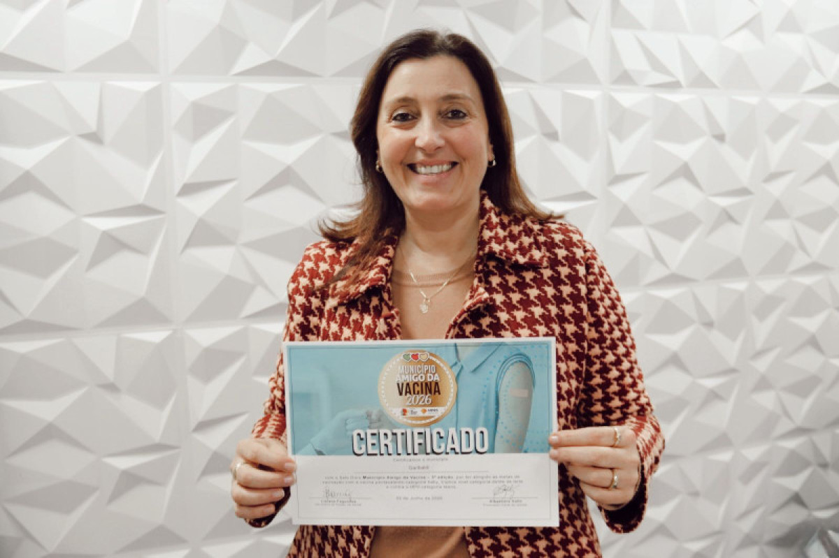 Garibaldi conquista Selo Ouro do Programa Munic�pio Amigo da Vacina   