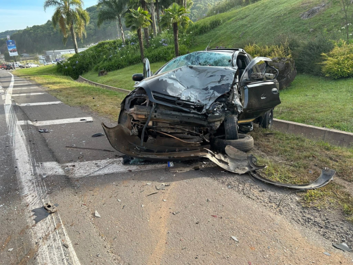 V�tima fatal na BR-470 entre Garibaldi e Bento Gon�alves